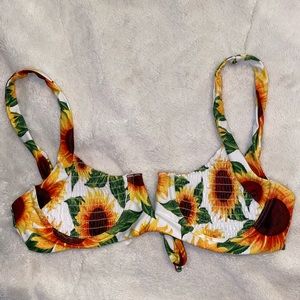 Sunflower Bikini Top